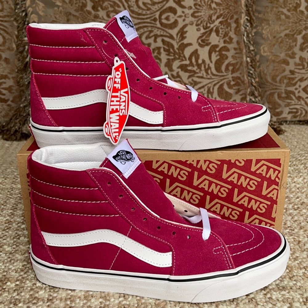 Vans Sk8-Hi Cerise/True White WMNS - Picture 2 of 16